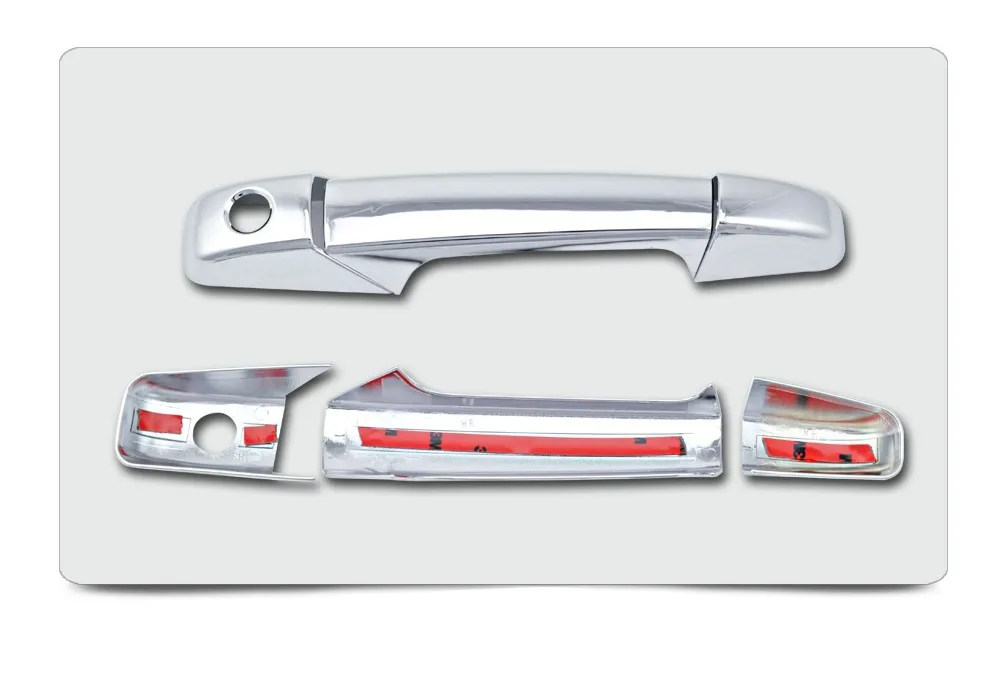 ABS Chrome Plating Car Door Handle For Chevrolet Chevy Tahoe 2007-2013 With PSKH 2D Free Shipping g