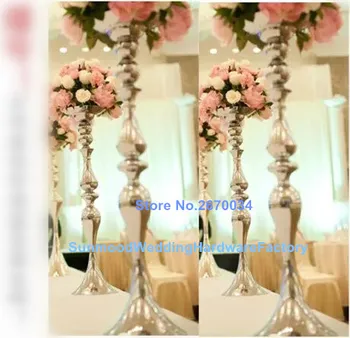 

decorated mental pillars for weddings /stage pillar / wedding walkway pillar