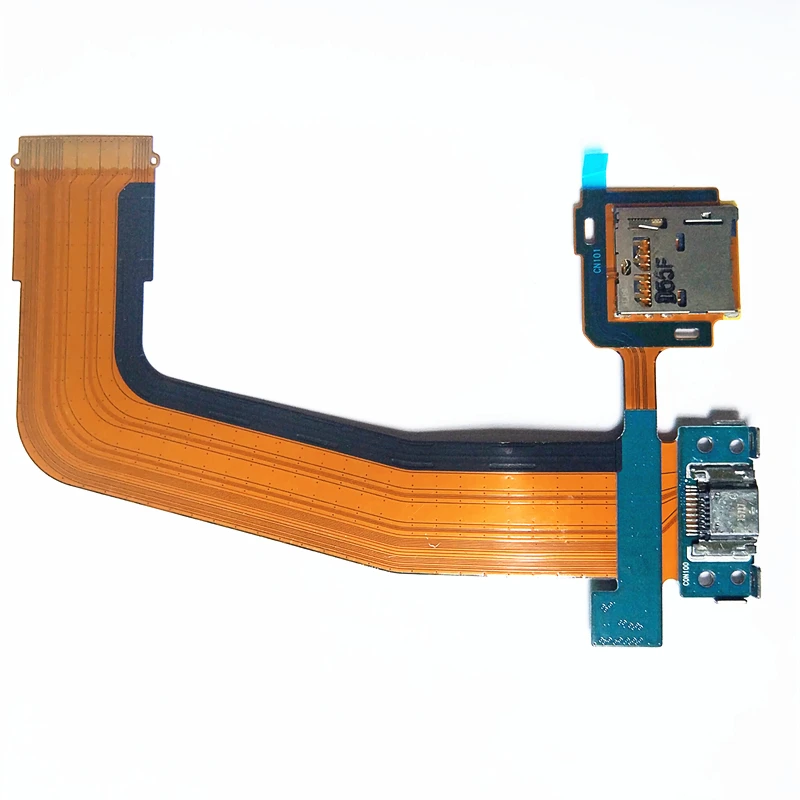 

5pcs/lot USB Charging Dock Flex Cable With MicroSD Memory Card Holder For Samsung Galaxy Tab S 10.5 SM-T800 T801 T805
