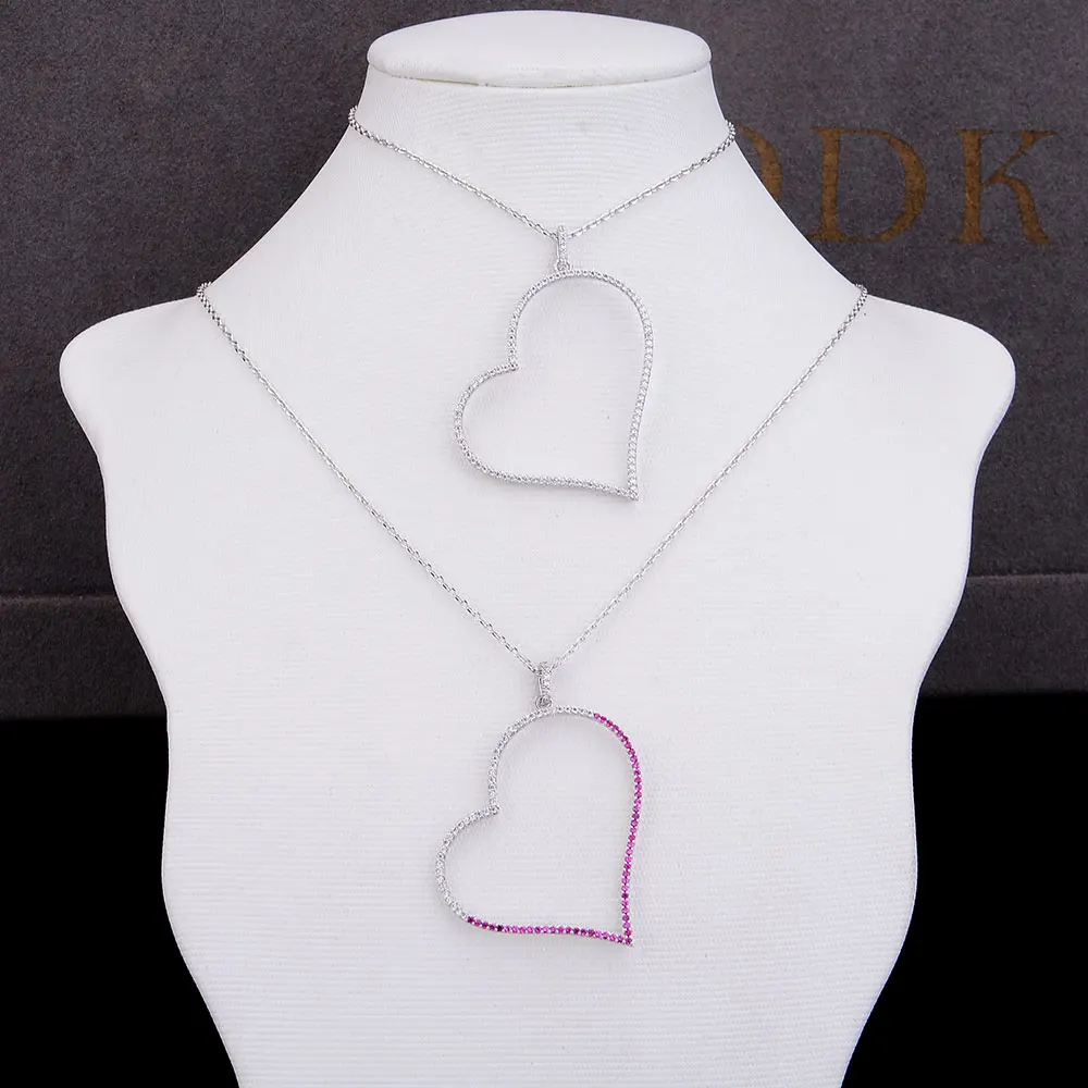 Tanie Dzień matki prezent Trendy delicje początkowej Chokers naszyjnik spersonalizowane serce do układania w stos naszyjniki dla kobiet dziewczyny żona prezenty