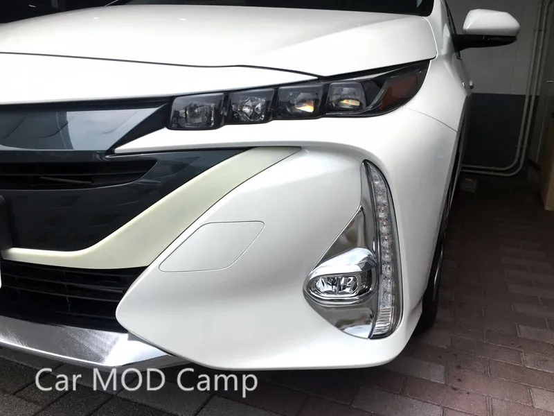 Для Toyota Prius Prime PHV 2017 2018 ABS хромиросветильник передняя противотуманная фара