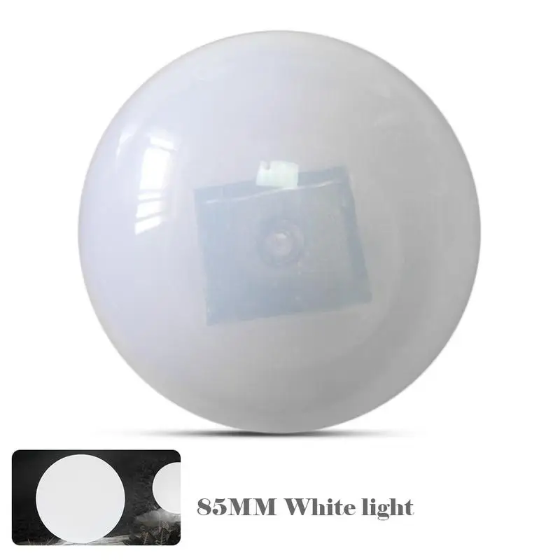 Светодиодная лампа-шар с аккумулятором Ночной светильник Открытый водонепроницаемый красочный RGB плавающий бассейн бар Настольный шар лампа дистанционное управление - Испускаемый цвет: white