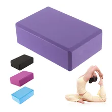 Горячее домашное упражнений инструмент хорошее Материал блок йоги EVA кирпич пены спорт инструменты практика Фитнес тренажерный зал блоки для занятий йогой