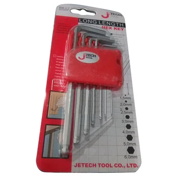 

Computer embroidery machine accessories 7PCS six angle wrench set (round end)