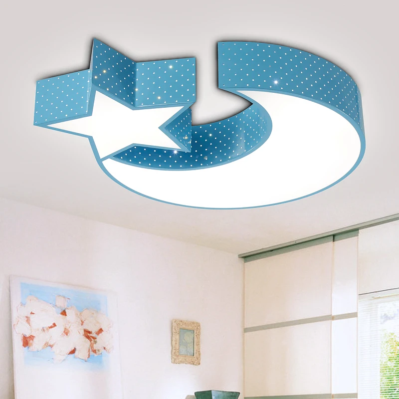 Creative Star Half Moon Led Ceiling Light Child Baby Room Lights Creative Star Half Moon Led Ceiling Light Child Baby Room Lights Lamps Bedroom Decoration Ferr Shipping In From