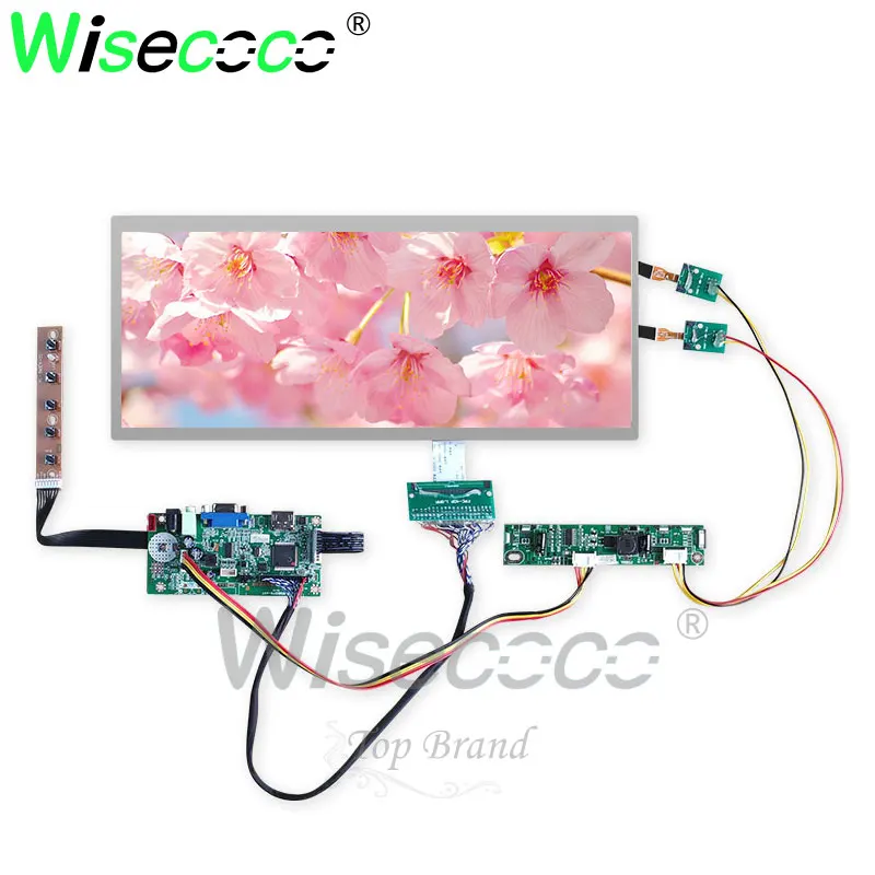Плата драйвера контроллера VGA + HDMI с ЖК экраном 12 3 дюйма C123HAN01.1 1920*720 экран для
