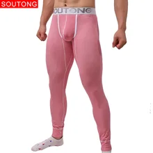 Soutong мужское зимнее теплое термобелье, мужские кальсоны из спандекса с принтом, мужское термобелье, мужские термобелье qk08