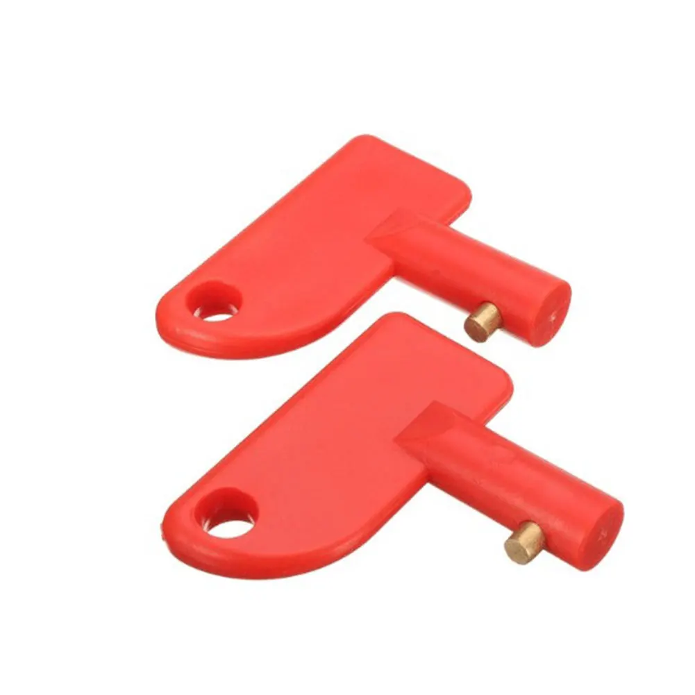 

2PCS Leakage Prevention Kill Key Battery Isolator Switch Key Portable Universal Spare Car Cut Off Power