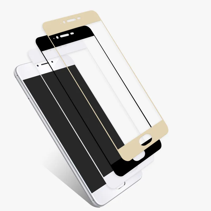 

New Full Cover Color Tempered Glass For Meizu M3S M3 Note mini M3E Pro 6 MX6 U10 U20 Screen Protector Toughened Protective Film