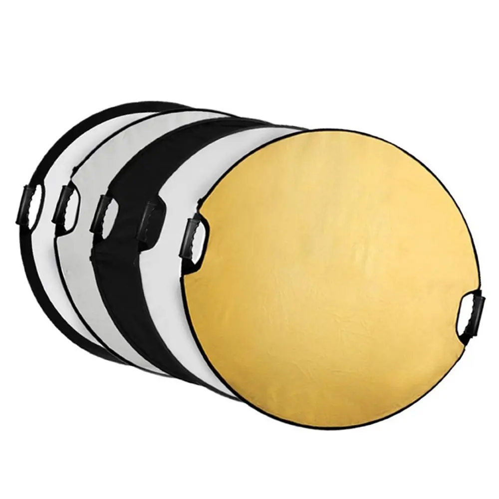 Selens 5 in 1 39 4 inch 100cm Round Reflector with Handle for Photography Photo Studio