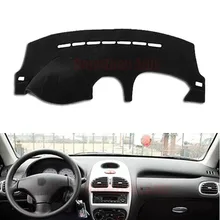 Dongzhen подходит для peugeot 206 приборной панели автомобиля Избегайте свет Pad Инструмент платформа Настольная Крышка коврик авто Стайлинг автомобиля