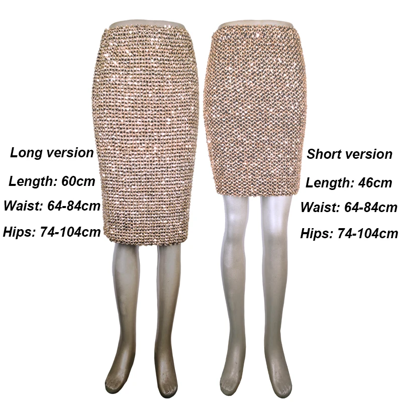 Юбка Flectit женская с золотыми блестками по фигуре|bodycon pencil skirt|mini skirtpencil skirt |