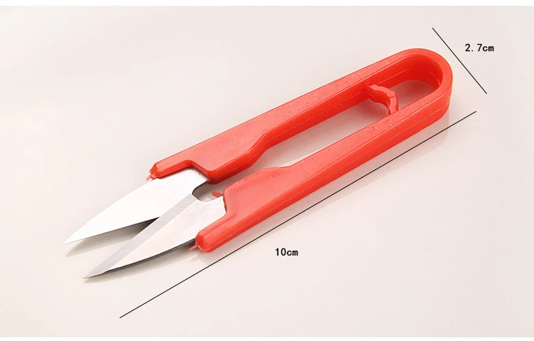 1 шт. пластиковая ручка Защитная крышка швейные ножницы вышивка крестиком резак u-образные Ножницы DIY ручные инструменты аксессуары