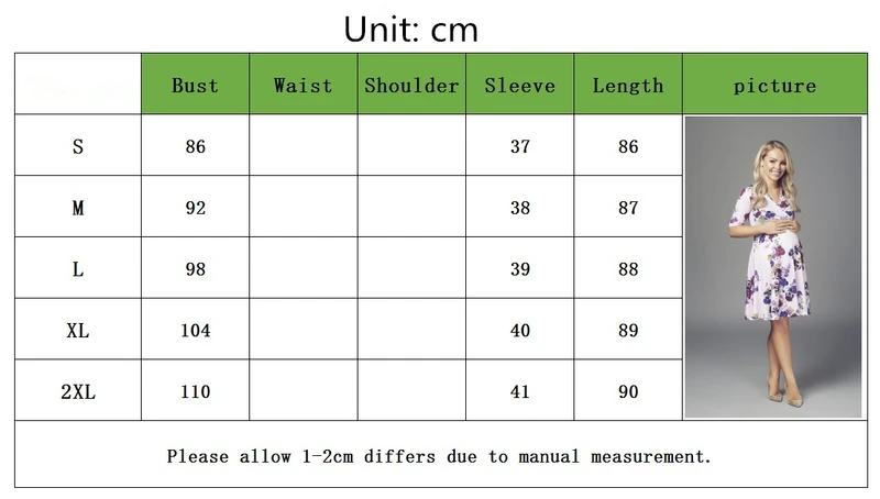 Casual Maternity Nursing Dress Summer Floral Print Breastfeeding Dresses Pregnancy Clothes For Pregnant Women Photo Shoots Prop (1)