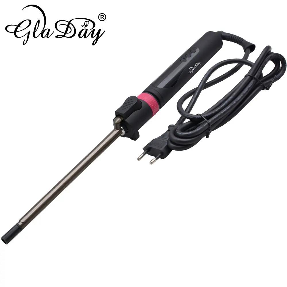 Professional 9 mm Hair Curler Ceramic coating curling iron Wand curler hair curling irons small men's hair curler iron