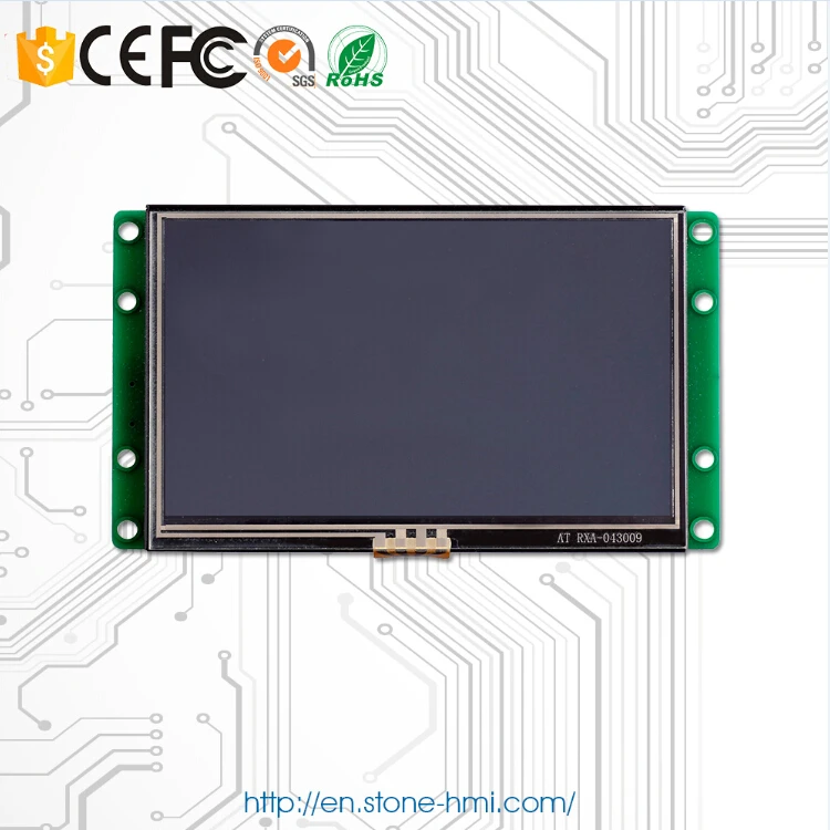 4.3" touch screen tft lcd with driver ic & software & controller