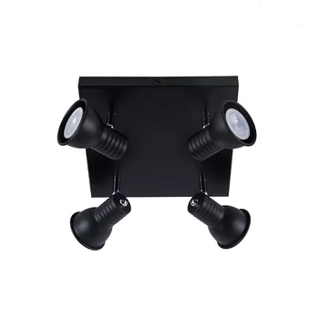 

4 Heads Lamp Retro Industrial Wrought Iron Ceiling Light for Home Decor Restaurant Dinning Cafe Bar Room