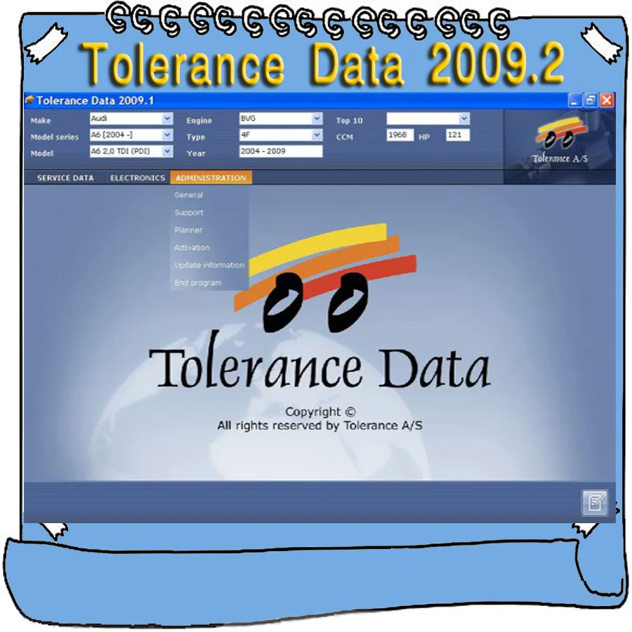 

Tolerance Data 2009.2 Auto Repair Data with Free Keygen Unlimited Installation Diagnostic Software Program 2009.1