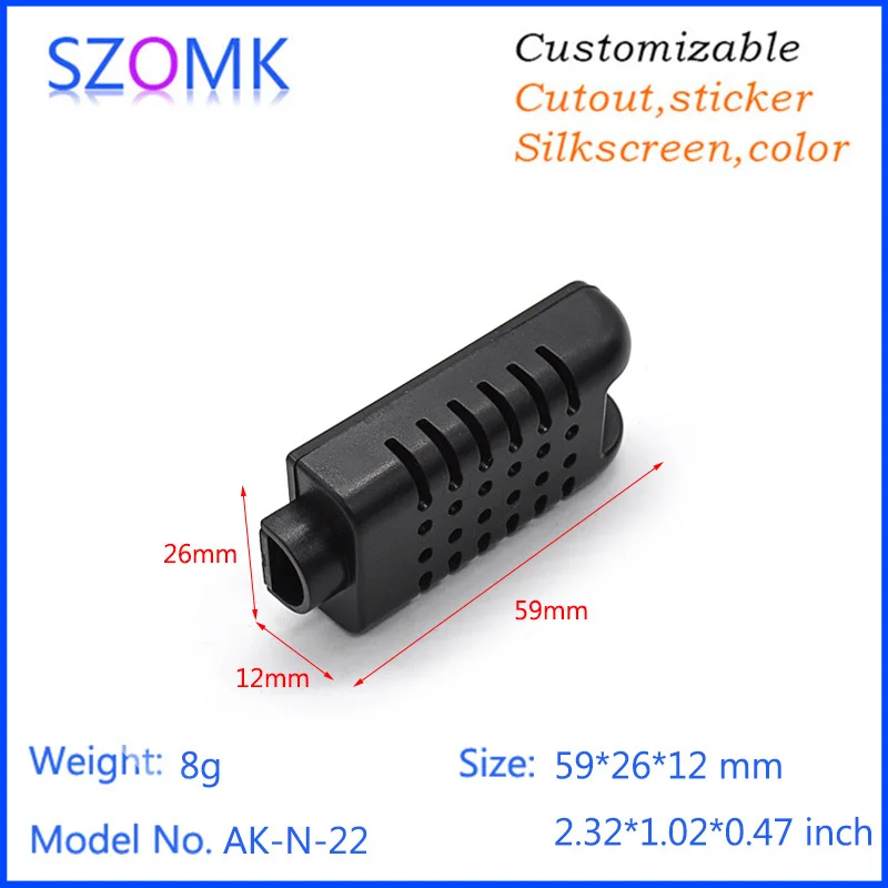 szomk small plastic enclosure electronics project box instrument enclosure control box Humidity sensor smoke detector (2).jpg