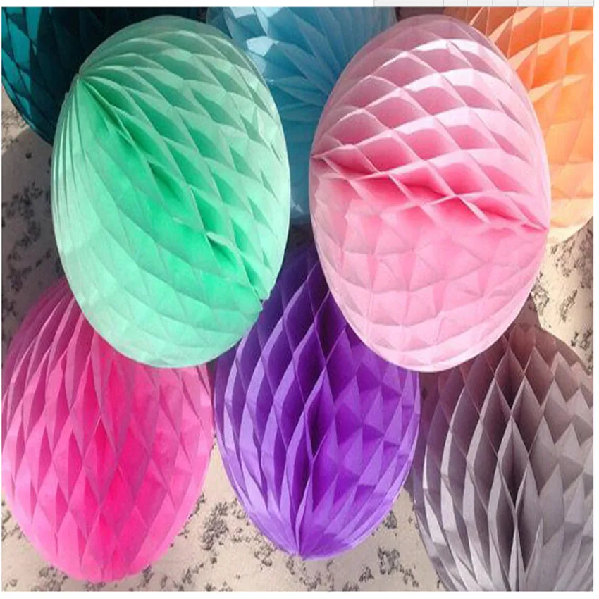 20 Centimetri 1 Pz/Lotto A Nido D'Ape Honeycomb Balls Cellulare Palle Palle Di Fiori Di Carta Decorazioni Del Partito Decorazioni Di Nozze Riforniment