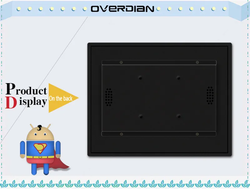 12 дюймов ЖК-дисплей Экран промышленный компьютер Android Системы Встроенный Wi-Fi резистивный Сенсорный экран промышленный компьютер