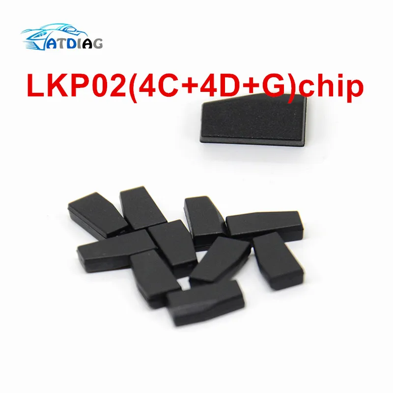 

50pcs/lot Free Shipping Cloner Lkp02 Chip Can Clone 4c 4d G Chip Via Tango Or Keyline 884 Machine