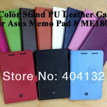 50 шт личи планшет 8 чехол для Asus ME180A, подставка кожаный чехол для Asus MEMO Pad 8 ME180 W/Ручка слот