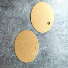 60 мм 200 шт. Свадебные Круглый Крафт Упаковка Этикетка etiquetas Papel тег пользовательские картонные ценники партии этикет Mariage