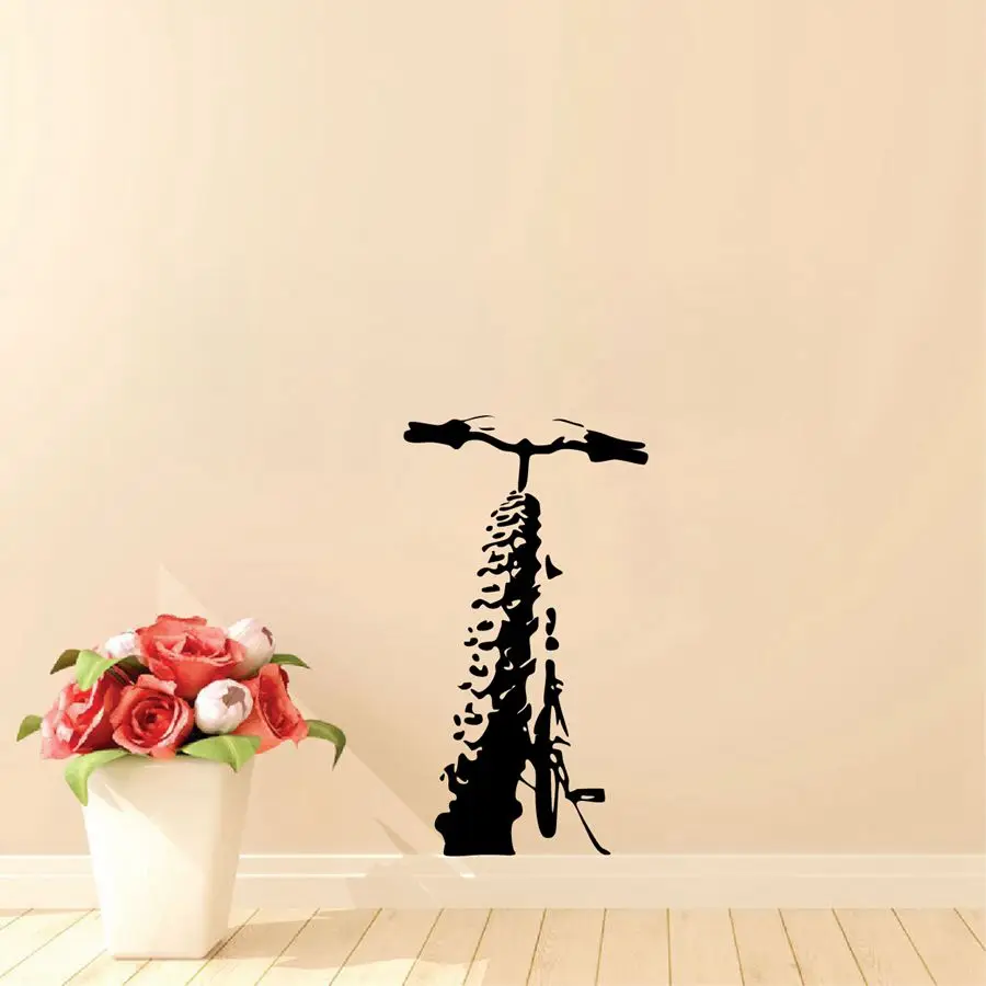 

Cycling-Wall-Sticker-Bike-Wall-Decal-Art , Bicycle Bike Cycle Sport Decor