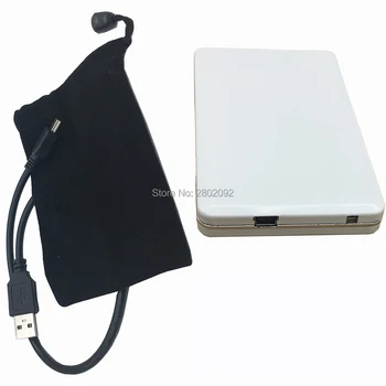 

white 1.8 inch USB2.0 CF HDD Case IDE PATA 50Pin External Hard Drive Enclosure Case Box with Travel Pouch Cf to USB