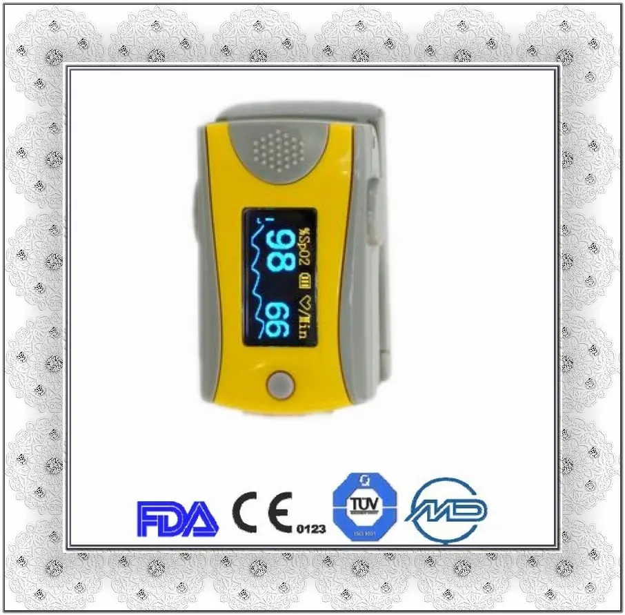 FDA&CE&Health Canada approved M70 fingertip pulse oximeter with OLED display on