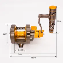 Top quality CNC machined 8000 Metal Saltwater 30kg Drag Boat Big game Trolling Fishing Reel jigging reel