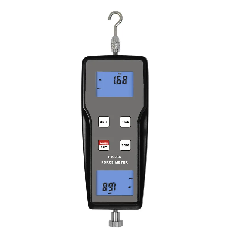 New High Quality Portable Digital Push Pull Force Gauge Tester FM204 High Precision Dynamometer Force Measuring Instruments