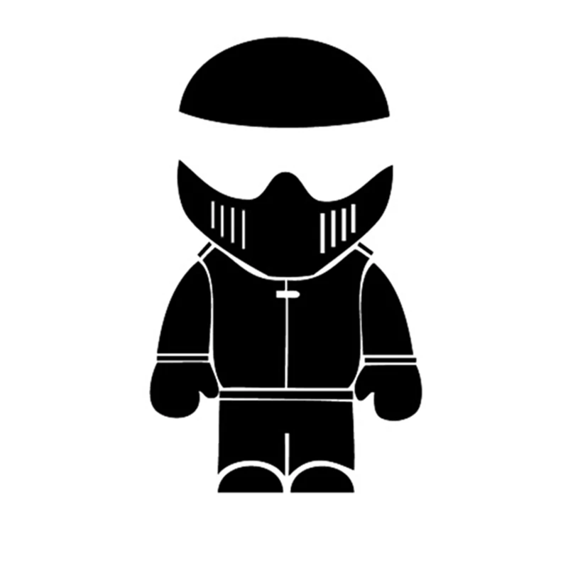 BUMPER STICKER CAR vinyl doll Top Gear top gearin Wall Stickers from