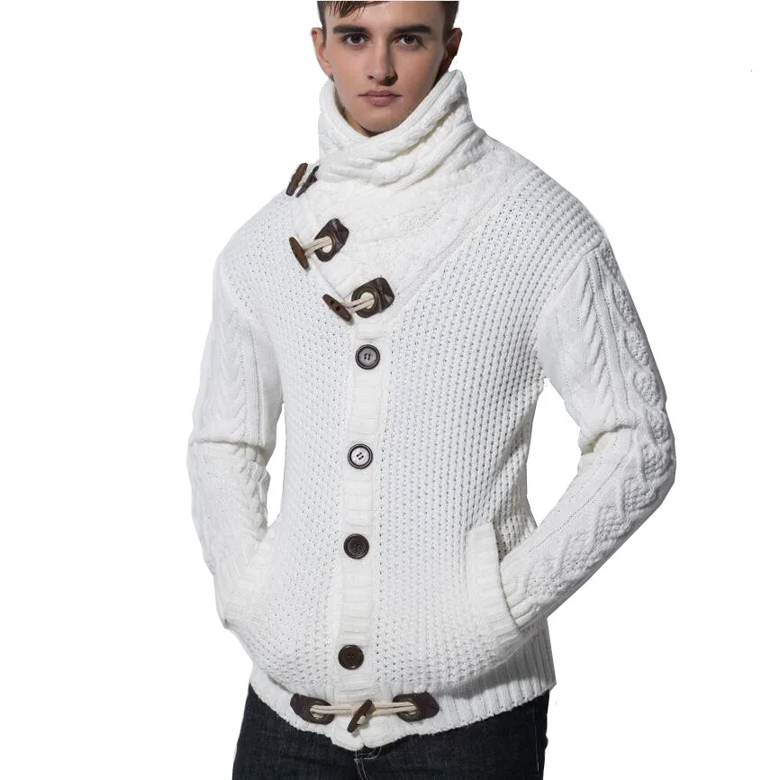 2018 Brand New Sweaters Men Fashion Style Autumn Winter Patchwork