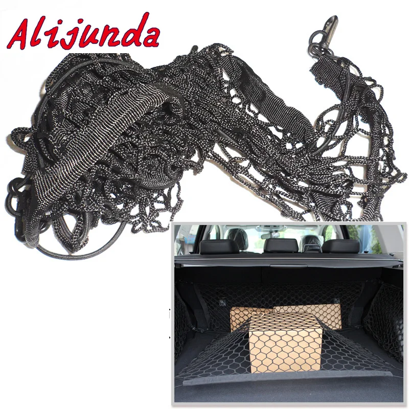 Nylon Car Rear Trunk Cargo Storage Organizer Net bag for Honda CRV