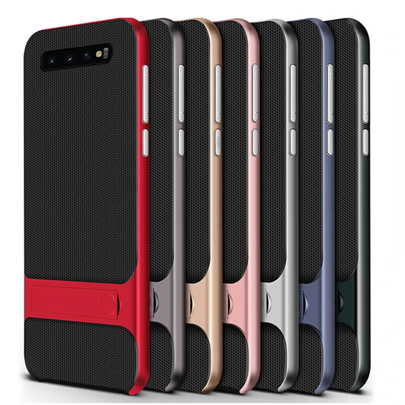 

For Samsung Galaxy S10 S9 S8 Plus S10e S10 5G S7 Note 8 9 Case Cover Ultra Thin Bracket shell Shockproof Phone Case Cover Capa