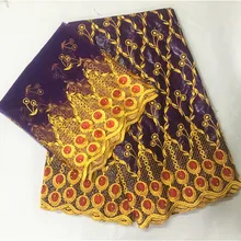 Африканские ткани Горячая Базен riche getzner последние coton africain Блан высокого качества bazin brode getzner 5+ 2 ярдов/партия