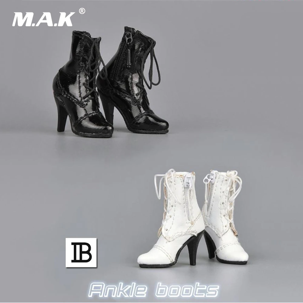 

ZY16-28 1/6 Scale Female High Heel Shoes Fashion Ankle Boots Action Figure Accessories Inside Ball Joints for 12'' Figure Body