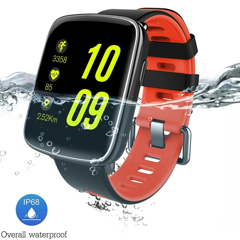 PK dm58 Смарт часы IP68 Водонепроницаемый Bluetooth SmartWatch монитор сердечного ритма