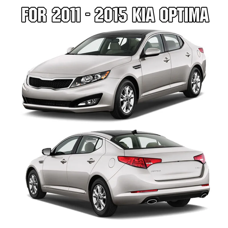 Для KIA OPTIMA K5 2011- хромированная Задняя Крышка багажника задняя дверь отделка багажника декоративный молдинг стильный стикер 2012