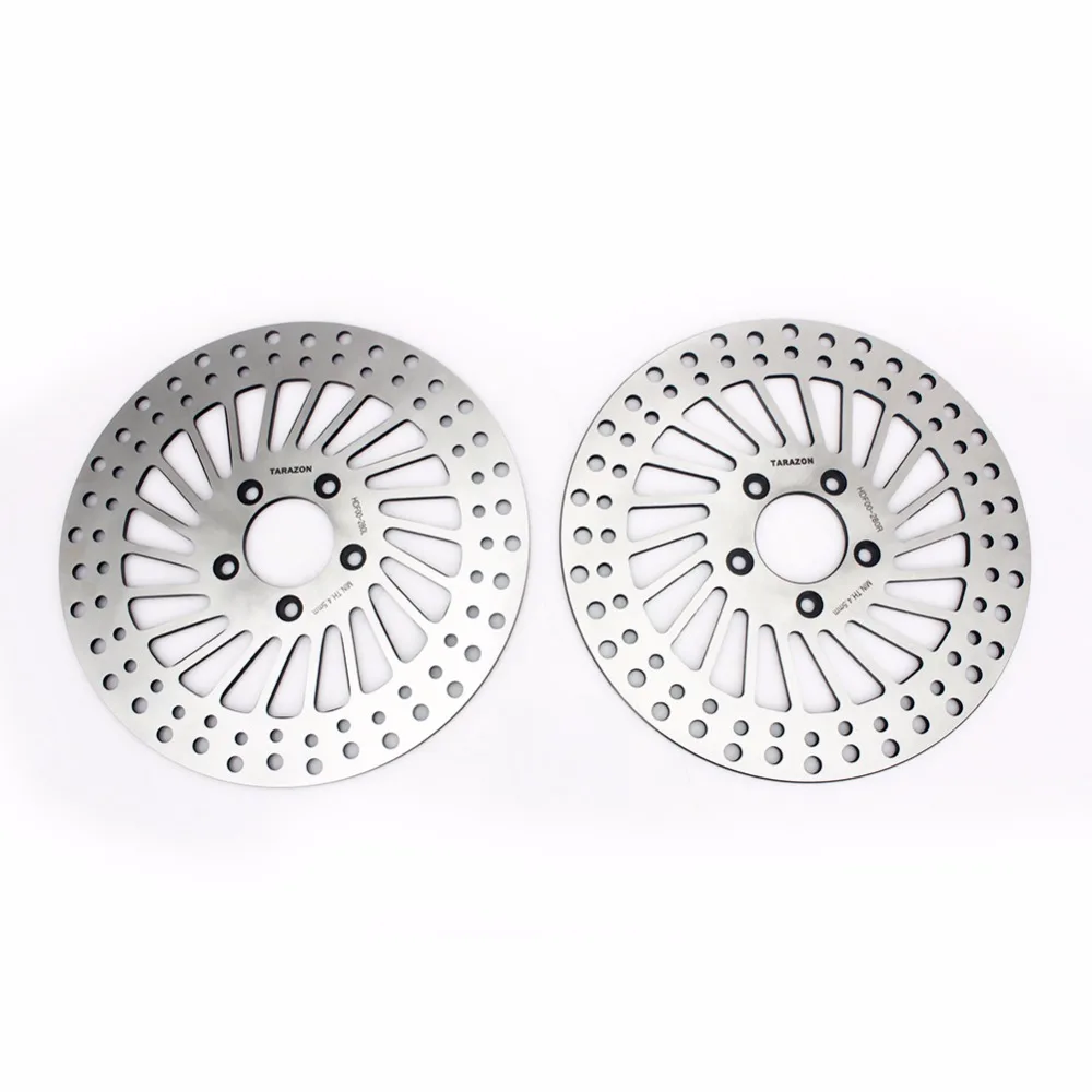 BIKINGBOY Front Brake Disks Discs Rotor For Harley Touring 1450 FLHTC Electra Glide Classic 00-06 FLHX Street 2006-2007 | Автомобили и