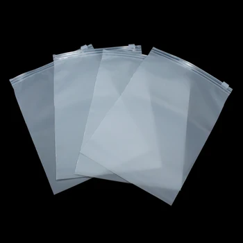 

17*25cm Matte Clear Plastic Bags Household Travel Underwear Lightweight Organizer Container Waterproof Translucent Storage Bag