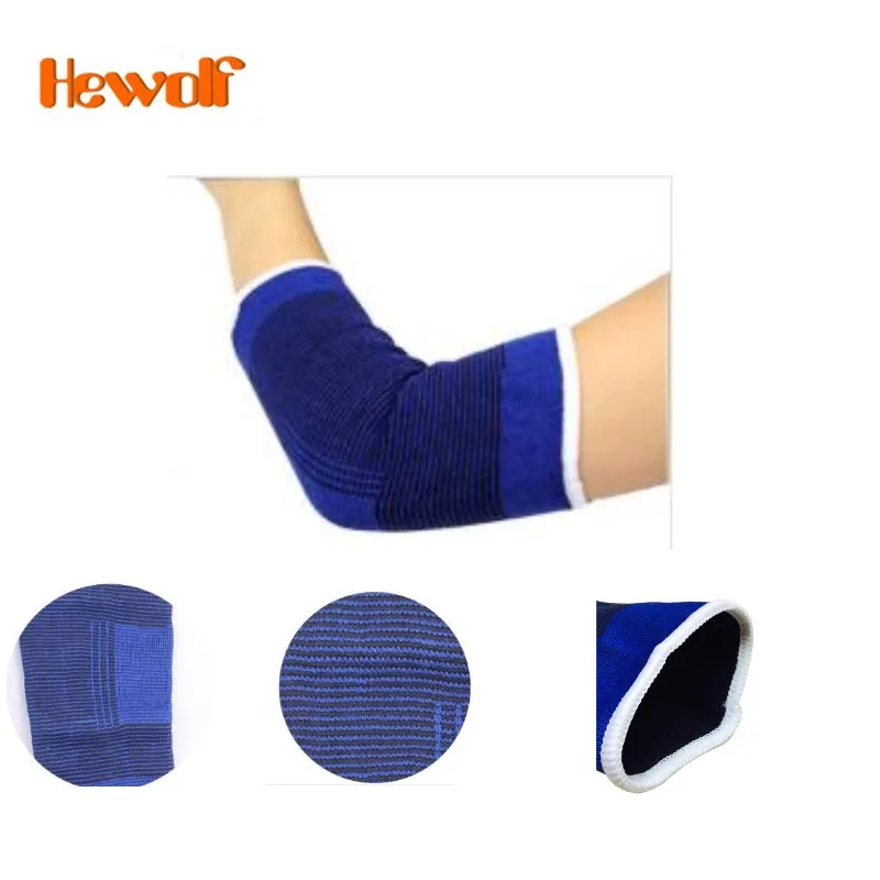 Hewolf 2Pcs/pair Elbow Support blue Elbow Pad Sports Elbow Protector