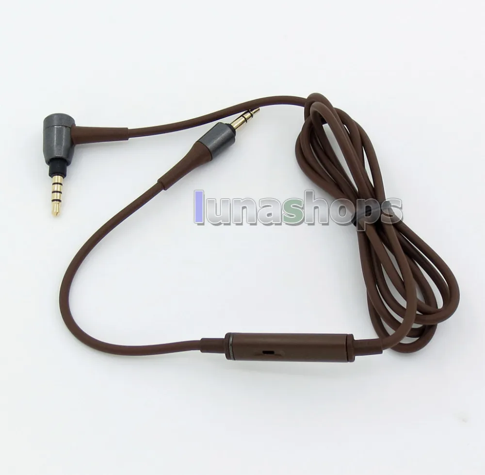 Replacement Audio Cable with Remote Mic for Audio Technic ATH MSR7 Sony MDR 1R