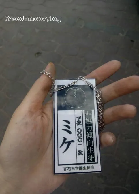 Какегуруи компульсивный игрок Yumeko Jabami Ryouta Suzui Mary Saotome ожерелье для косплея |