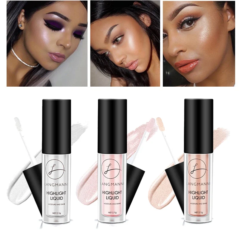Makeup Highlighter Illuminator Contour Face Glow Brightener Concealer Base Liquid Primer Stick Pen Bronzer | Красота и здоровье