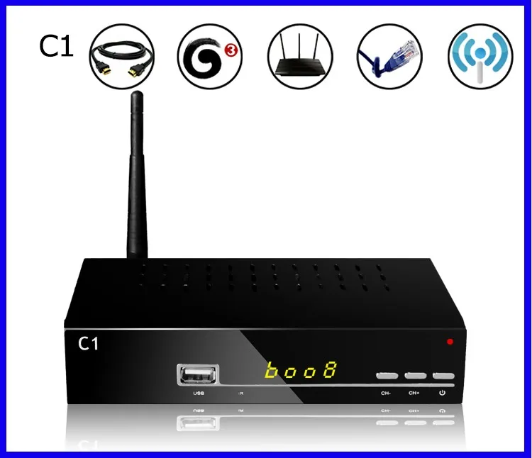 Latest For Singapore starhub cable TV Receiver Set Top Box Blackbox C1, for HD channels Build in WIFI