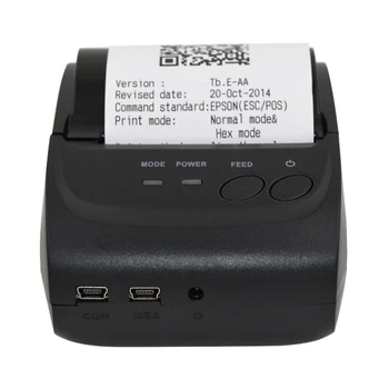 

Portable Mini Bluetooth Printer Thermal Receipt Printer 58mm Pocket Printer Mobile Phone POS Printer Support IOS Android Windows