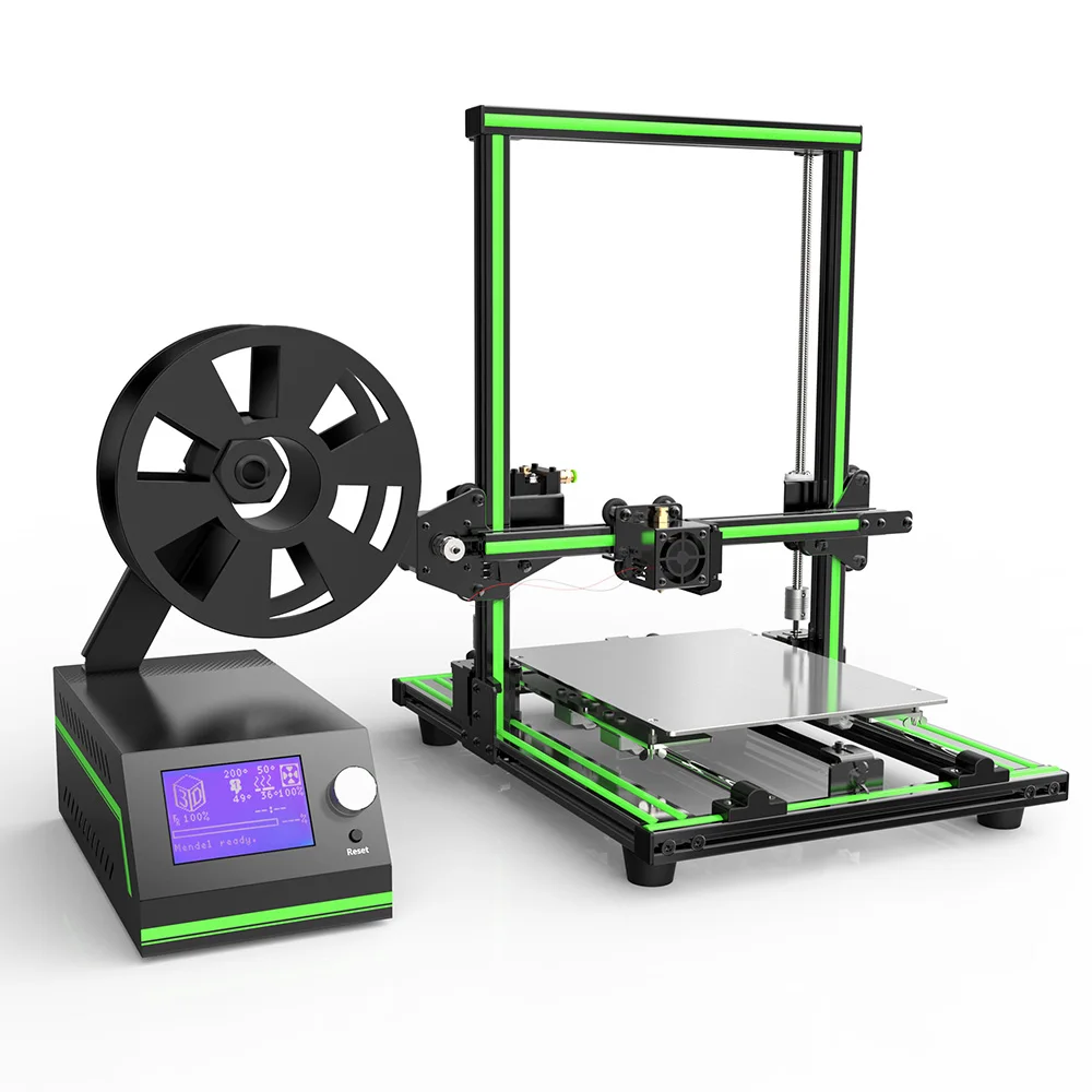 Дешевые Anet E10 A6 Impresora 3d принтер Высокая точность Reprap Prusa i3 3d принтер DIY комплект офф-лайн печати с 10 м PLA нити